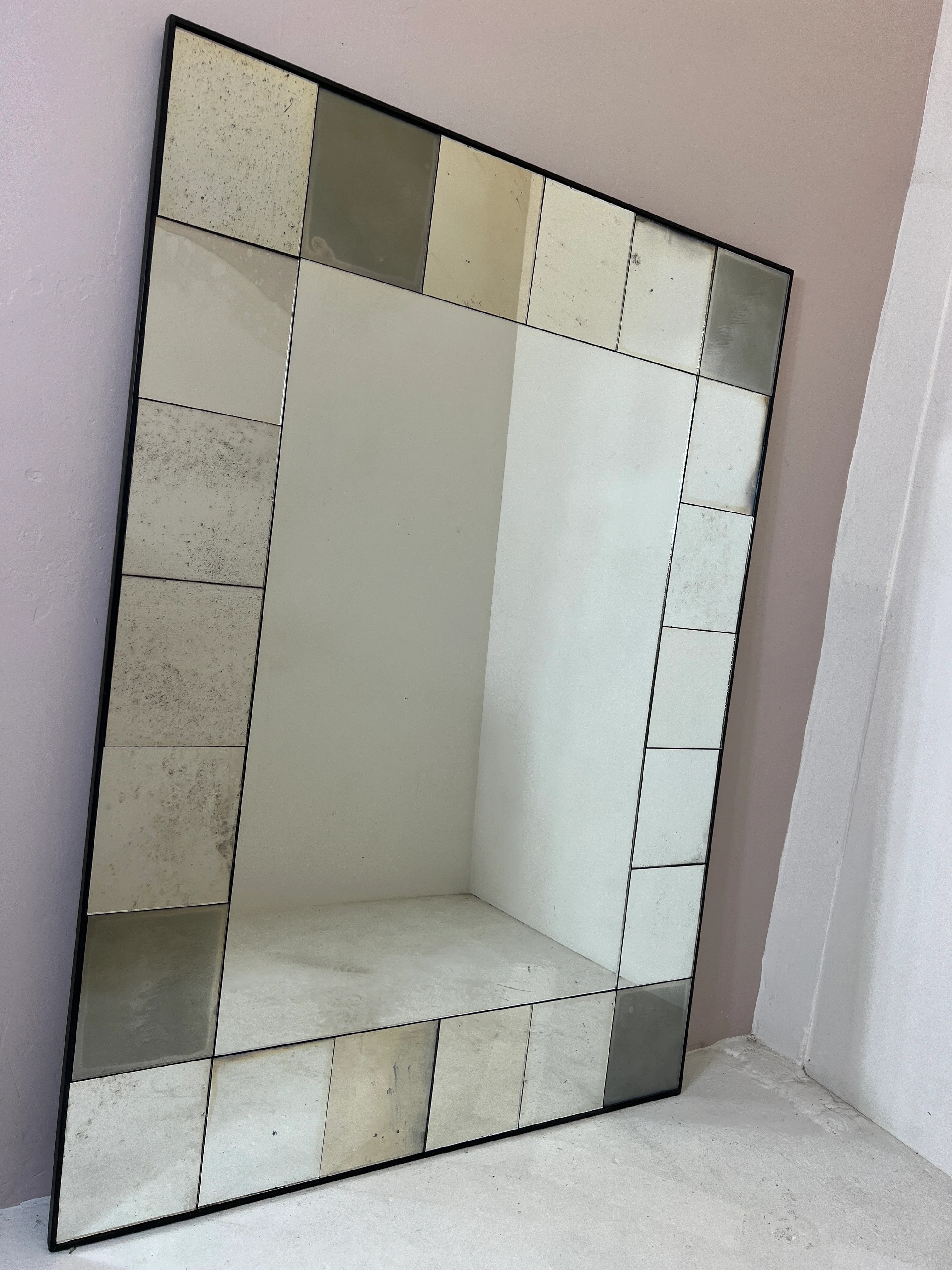 1950s Swedish inspired mirror - 1000 x 1385mm - Image 4