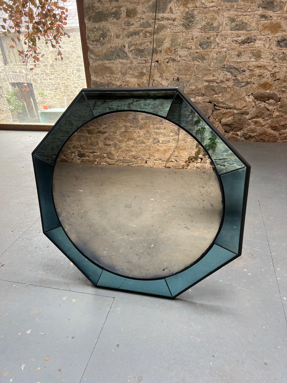 Art Deco inspired mirror - 740 x 740mm - Image 3