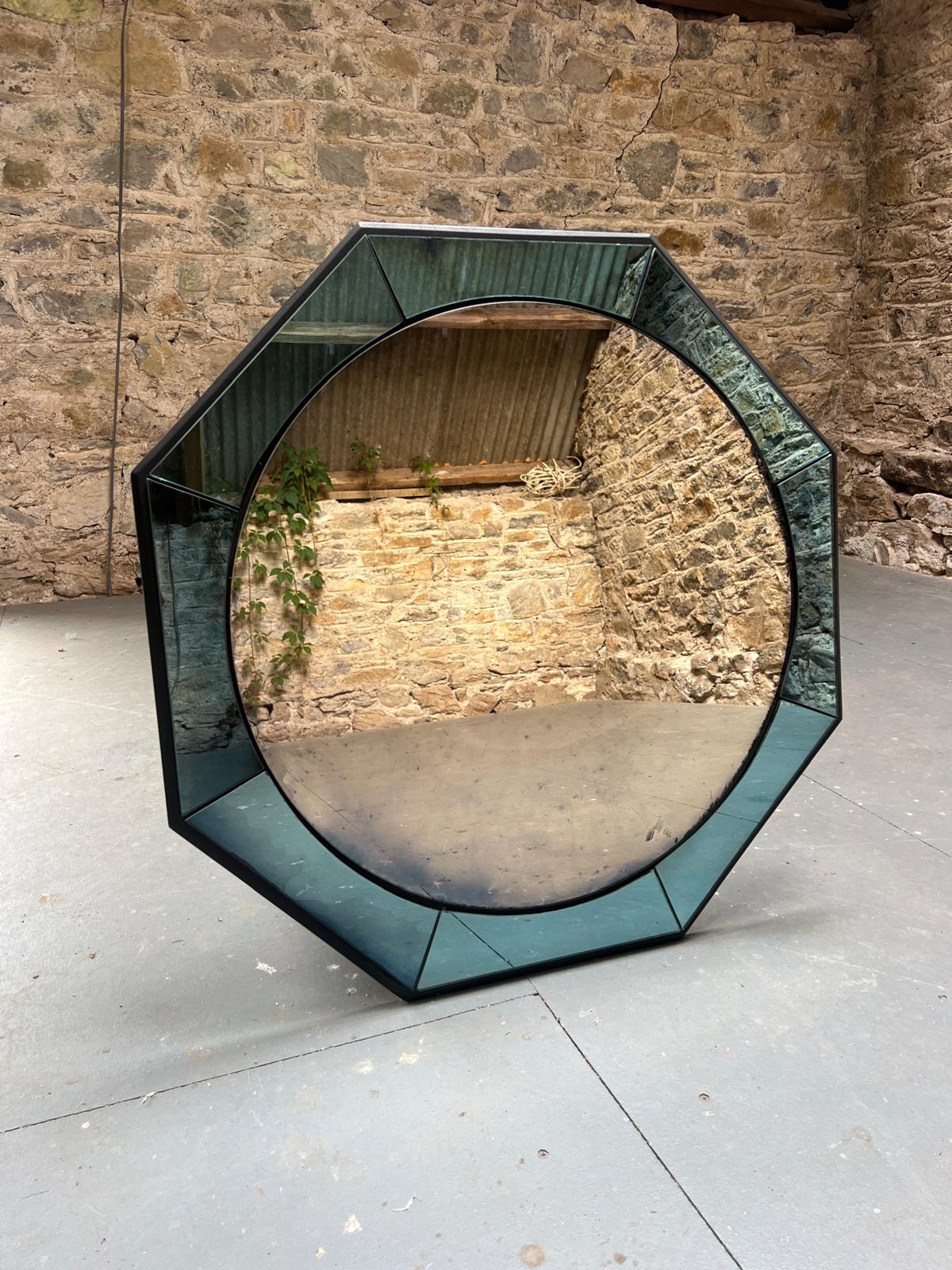Art Deco inspired mirror - 740 x 740mm - Image 5