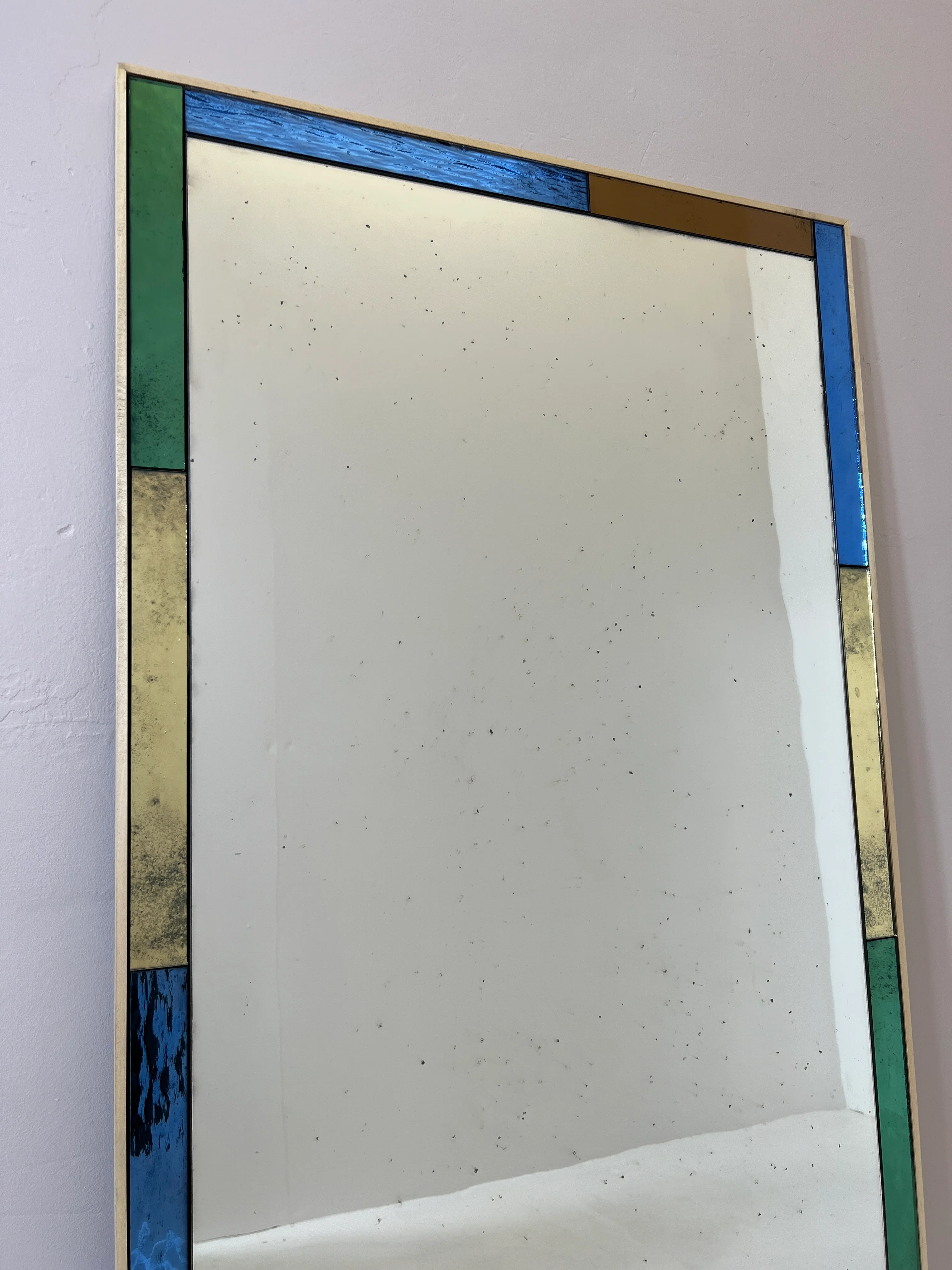 Coloured Water Glass border with wobble glass centre - 1230 x 613mm - Image 3