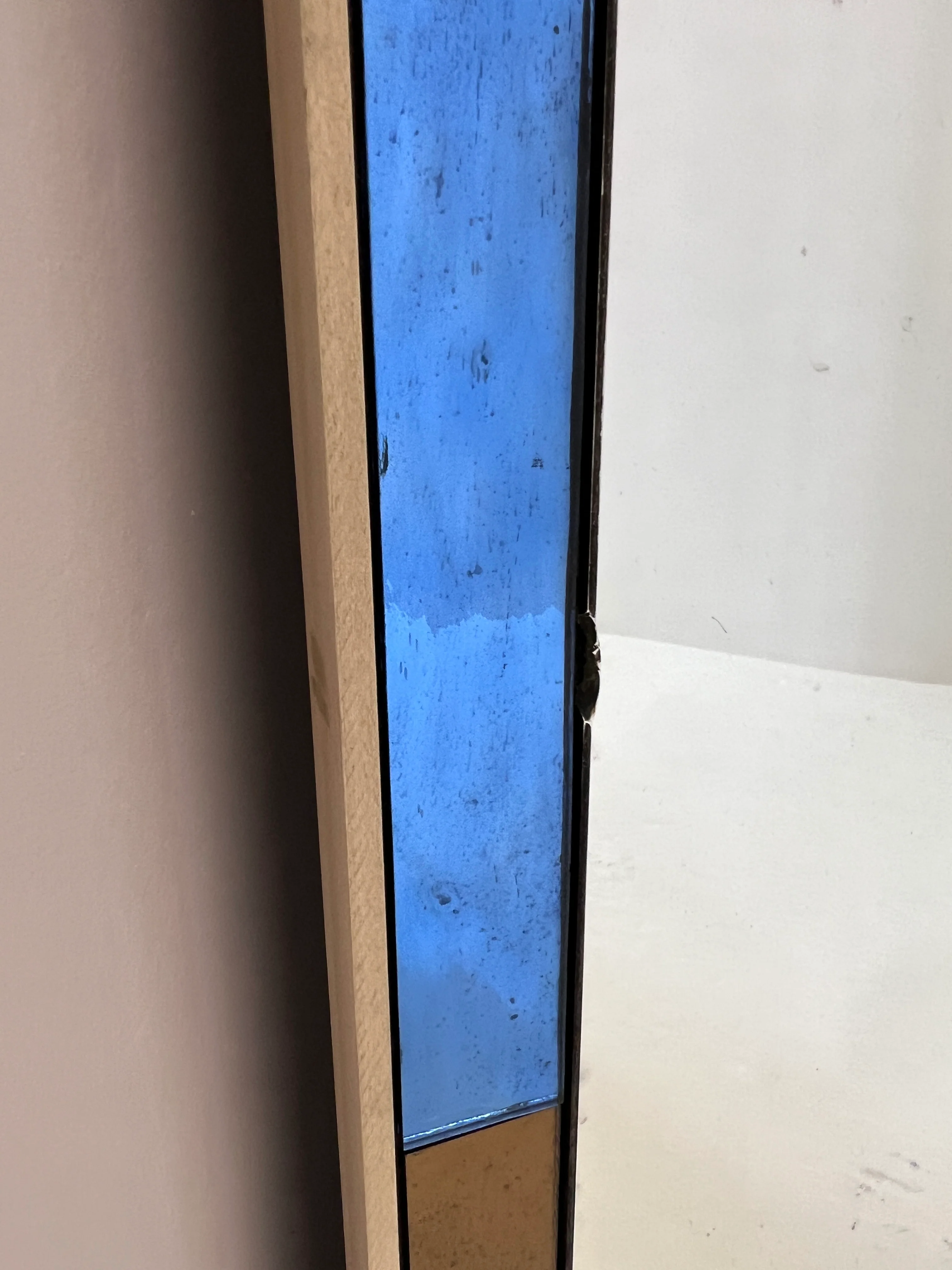 Coloured Water Glass border with wobble glass centre - 1230 x 613mm - Image 5