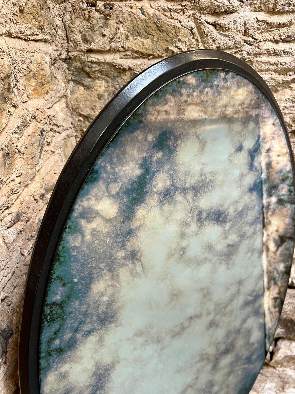 Dark Cloud framless oval - 600 x 945mm - Image 2