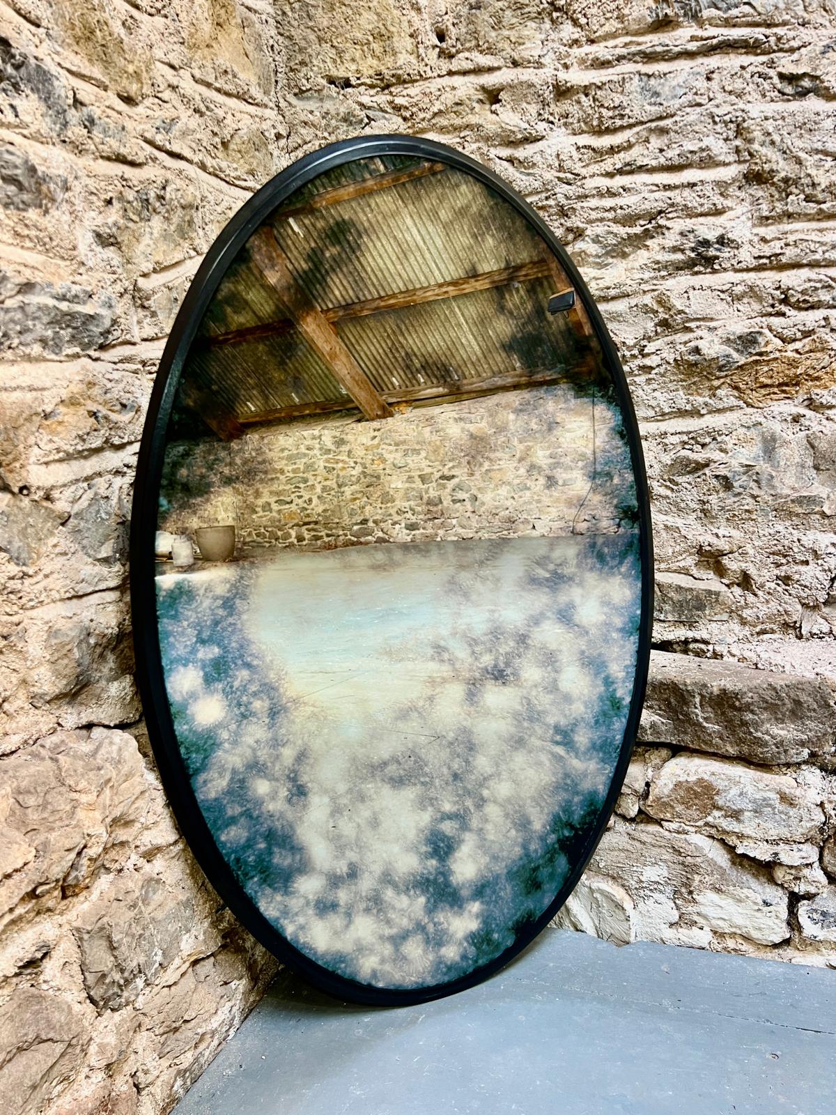 Dark Cloud framless oval - 600 x 945mm - Image 3