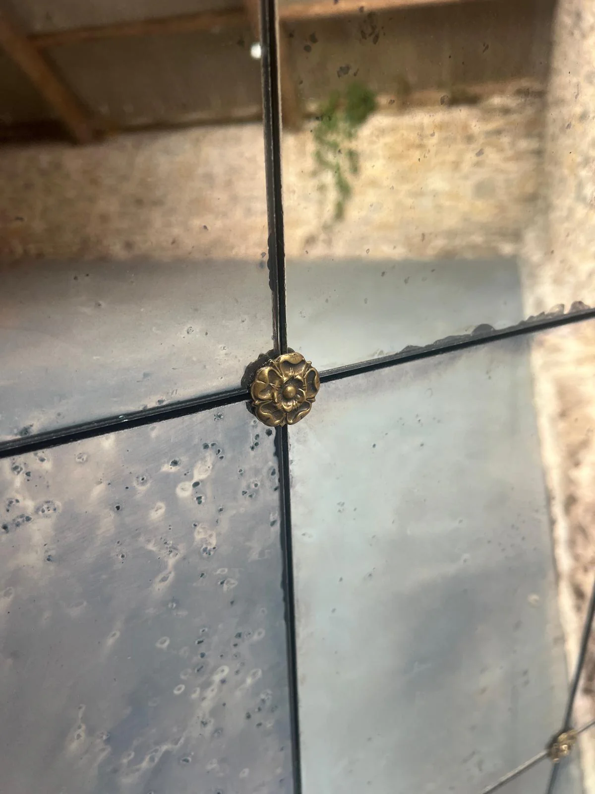 Heavy Restoration panelled mirror - 607 x 1236mm - Image 3