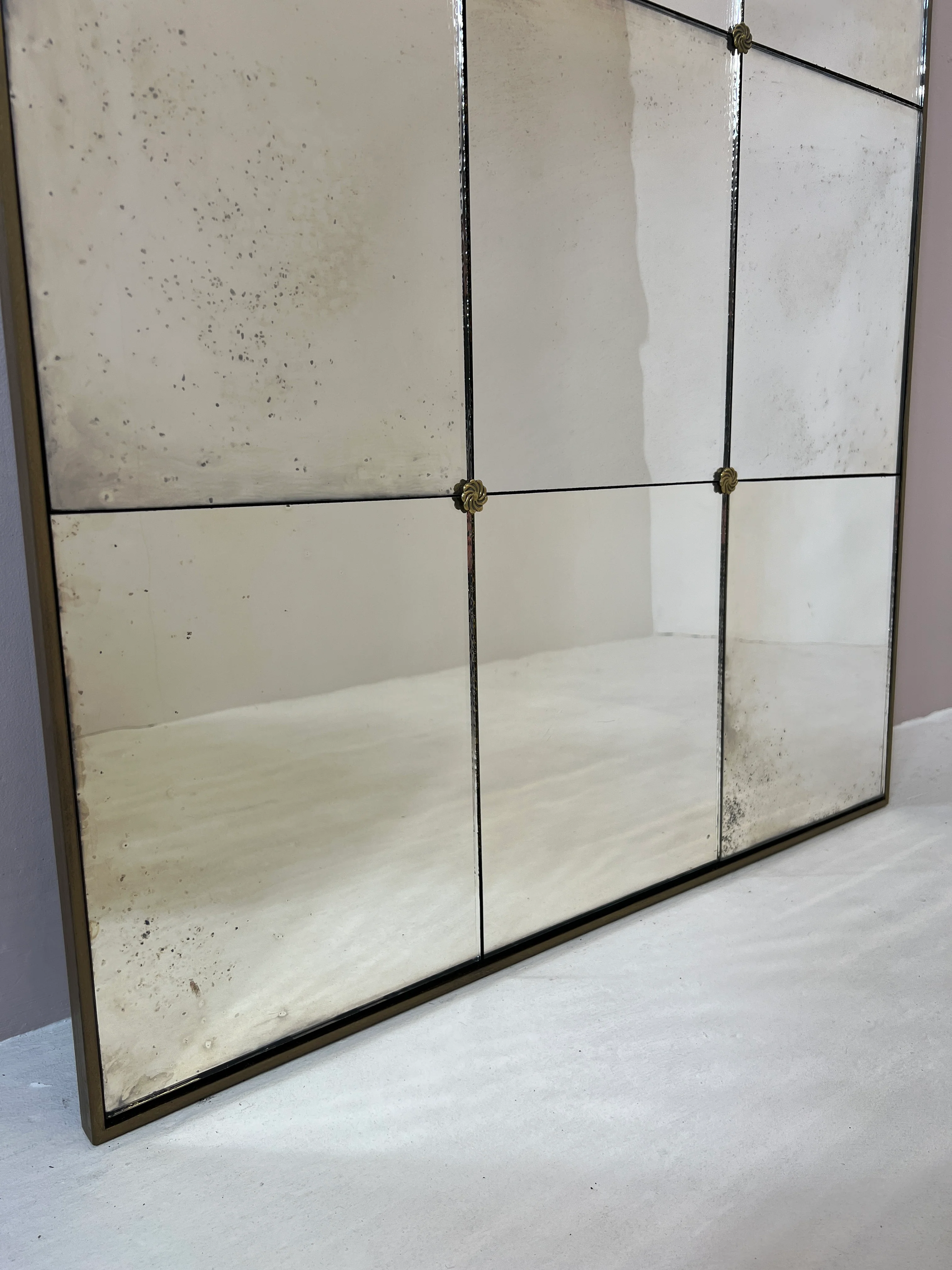 Panelled Wobble Glass - 740 x 1228mm - Image 4