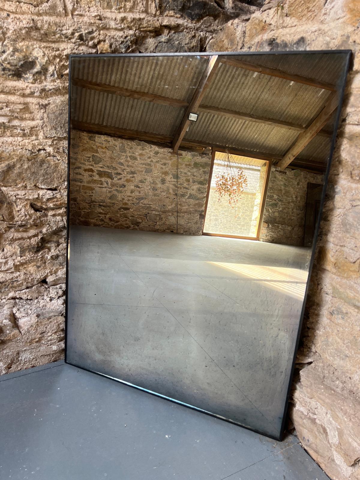 Single panel Smoke/Mottled mirror - 777 x 1030mm - Image 3